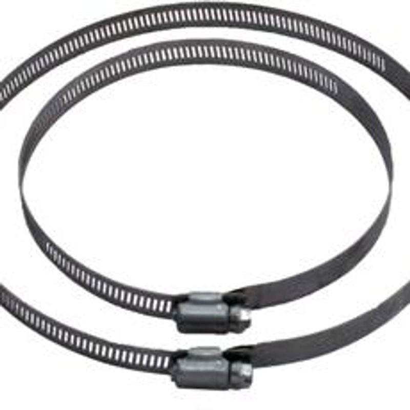 Slangeklemmer SS m/Strømpe for S80
