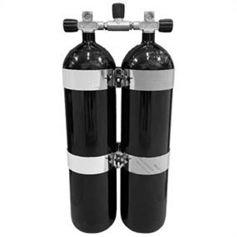 Flaskesett 2x12 232 Concave SVART