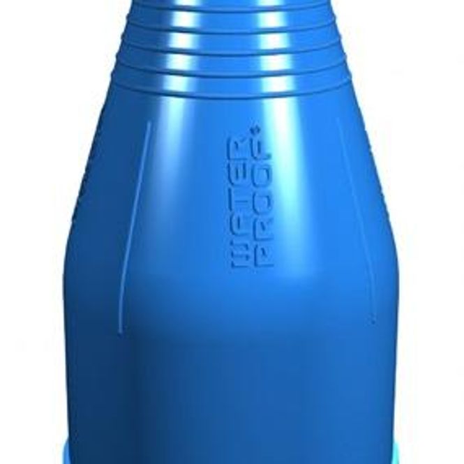 Hovedbilde Armmansjett, Waterproof blå silicon